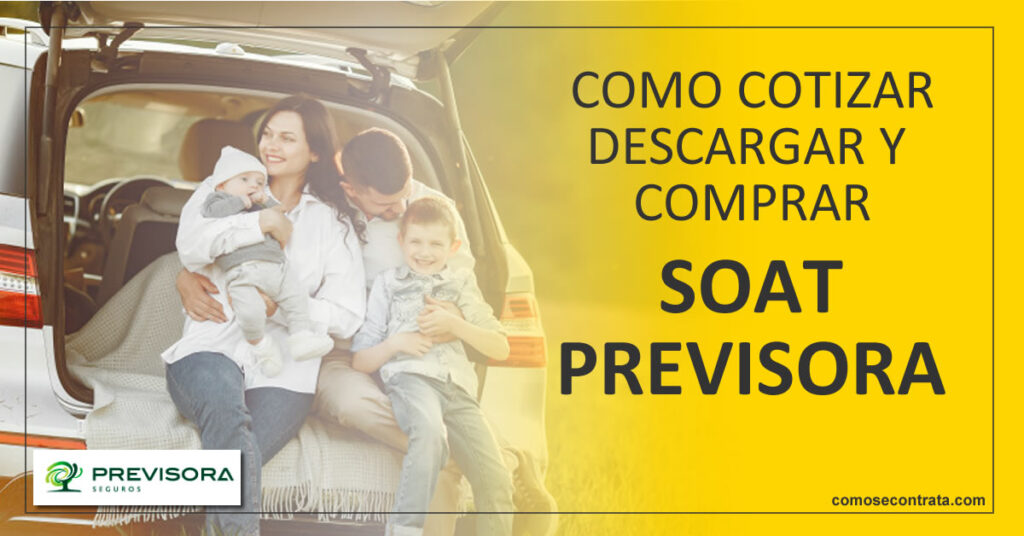 SOAT Previsora Ir a Cotizar o Comprar (2024)