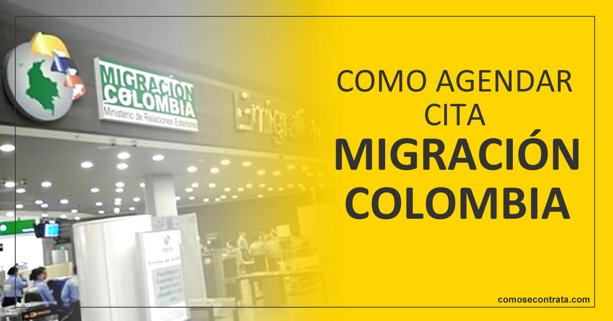 cómo agendar cita migración colombia, en línea y por teléfono