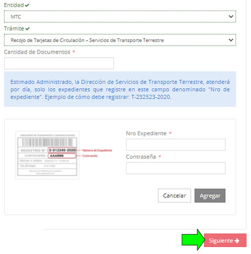 como sacar cita para recojo de licencias mtc peru