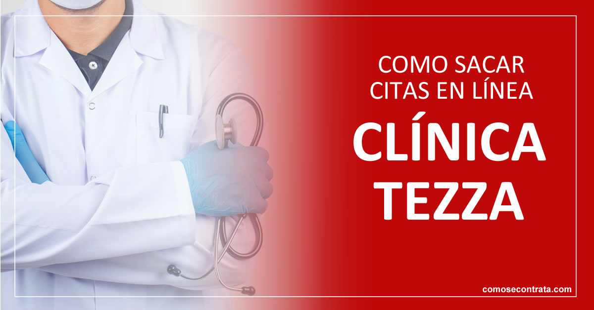 como sacar citas en línea clínica tezza perú