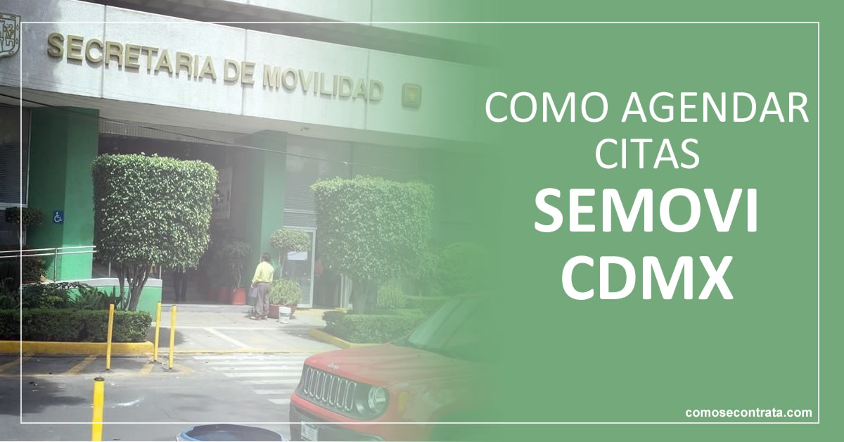 como agendar citas semovi cdmx, secretaria movilidad ciudad de méxico