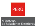 ministerio relaciones exteriores perú