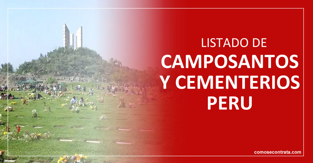 mejores cementerios y camposantos en perú