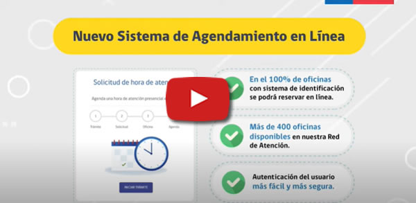 video tutorial como reservar hora registro civil chile