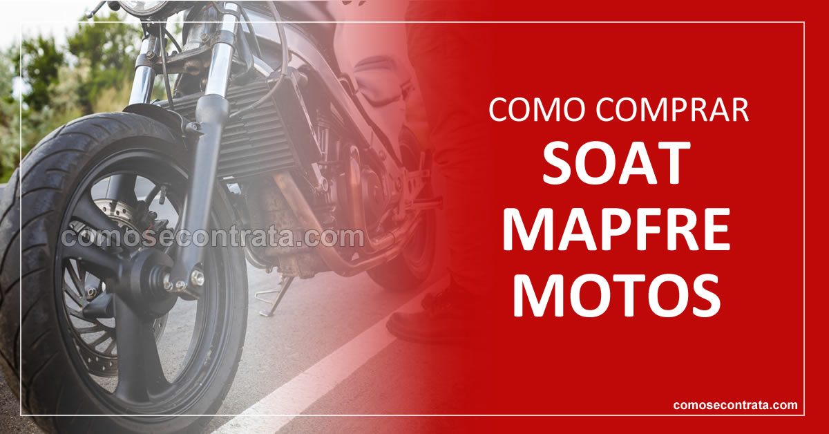 foto de una moto para cómo comprar soat mapfre motos en perú