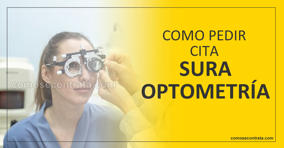 foto de examen óptico para cómo pedir citas sura optometría colombia