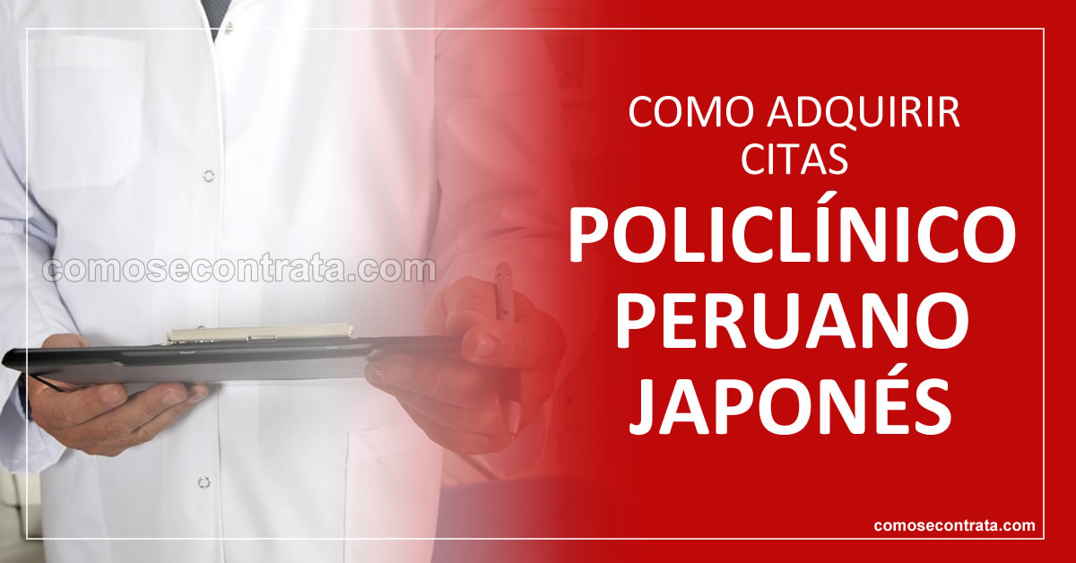 imagen de un doctor en el hospital para adquirir y agendar cita en el policlínico peruano japonés de jesús maría