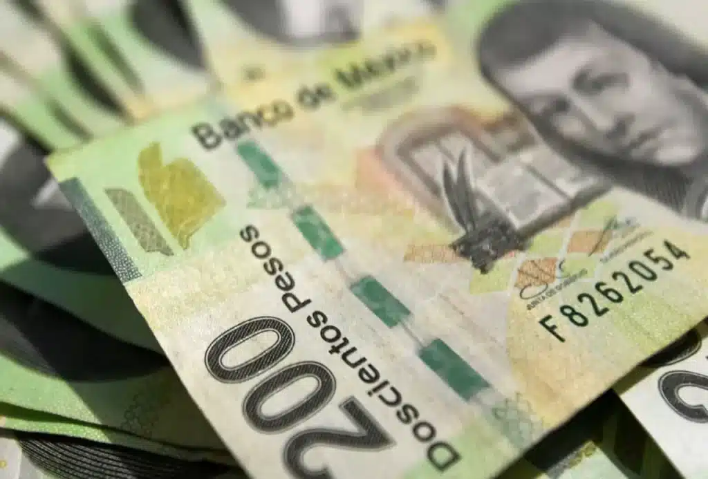 billetes pesos mexicanos para crédito fonacot